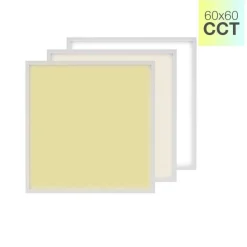 Panel LED slim CCT de superficie 60 x 60- Regulable con mando - 40W - Con KIT de montaje