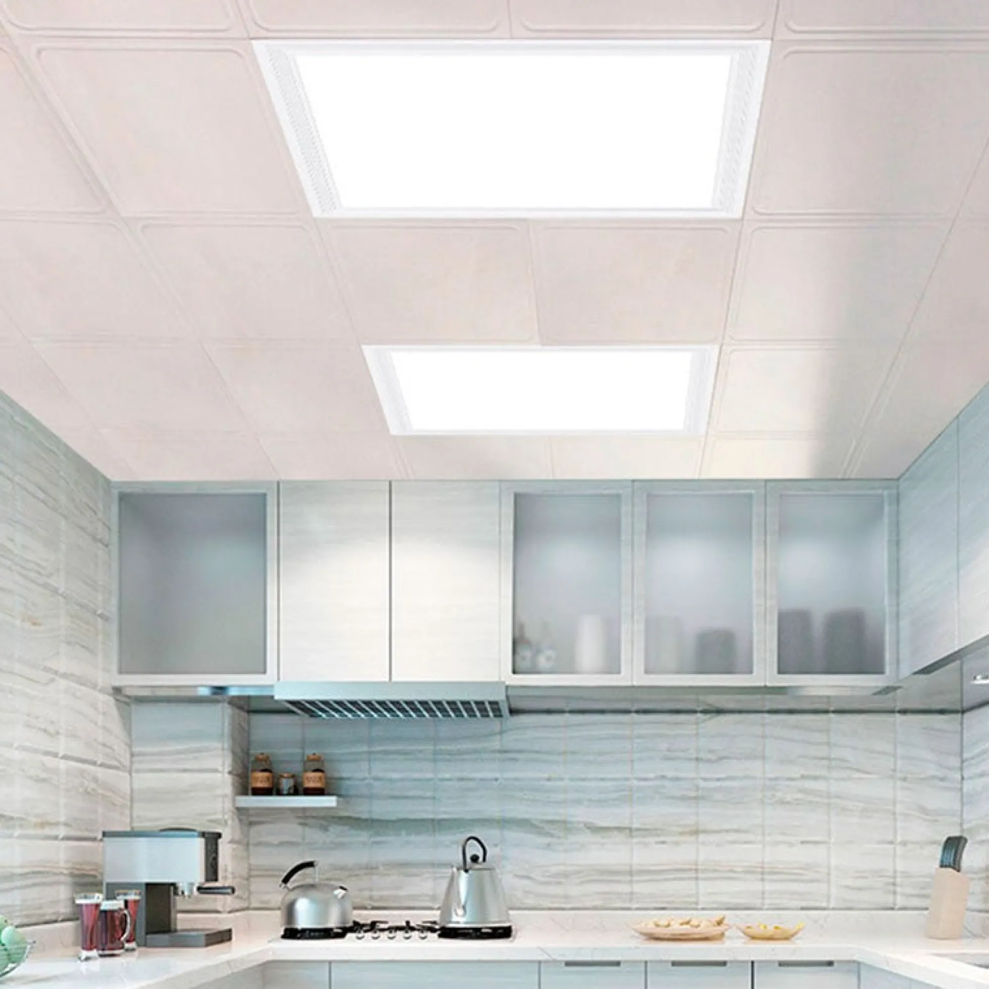 Panel LED slim CCT empotrable 60x60 cm - 40W - con KIT de montaje