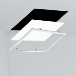 Panel LED slim CCT empotrable 60x60 cm - 40W - con KIT de montaje