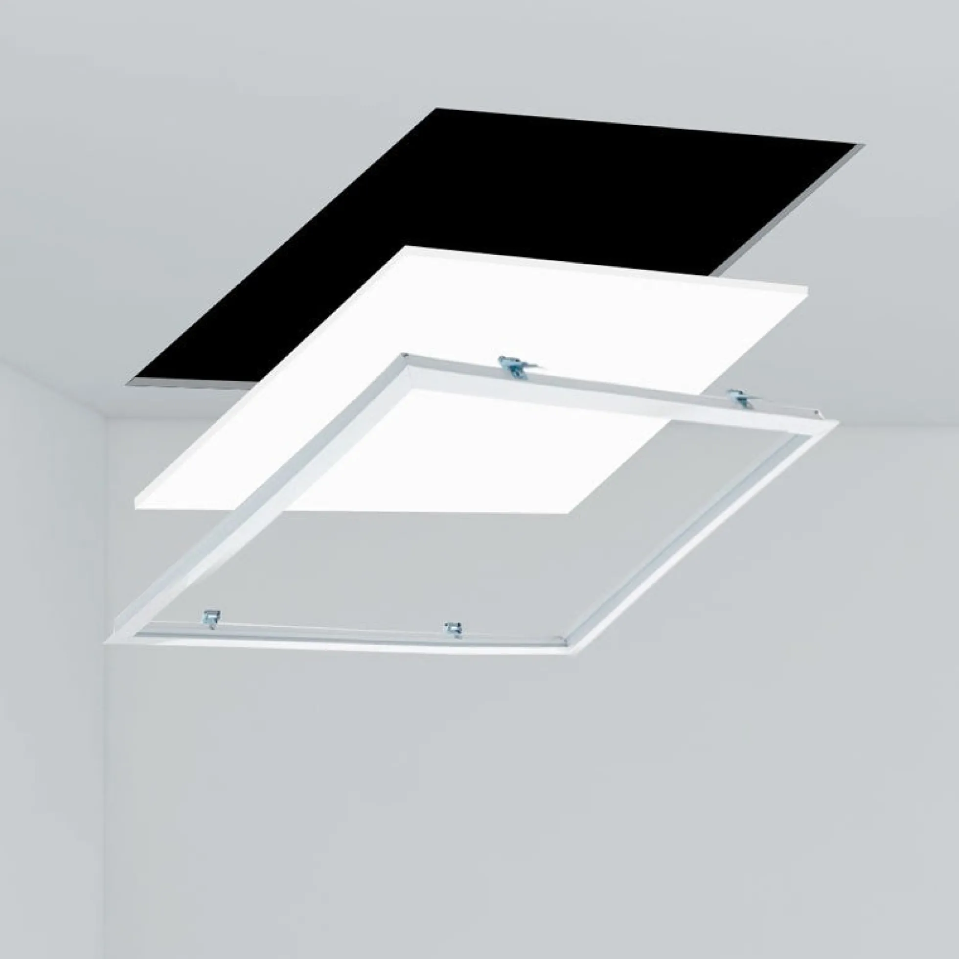 Panel LED slim CCT empotrable 60x60 cm - 40W - con KIT de montaje