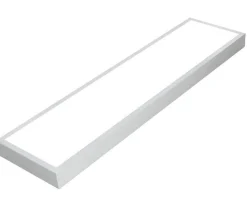 Panel LED slim de superficie 120X30 cm - Driver Philips - 44W - UGR19 - Con KIT de montaje