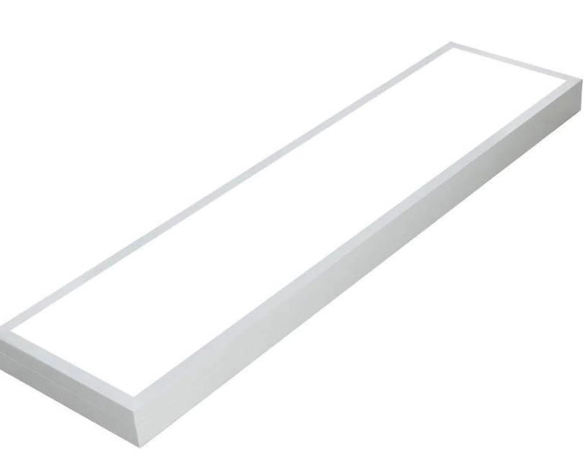 Panel LED slim de superficie 120X30 cm - Driver Philips - 44W - UGR19 - Con KIT de montaje