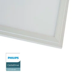 Panel LED slim de superficie 120X30 cm - Driver Philips - 44W - UGR19 - Con KIT de montaje