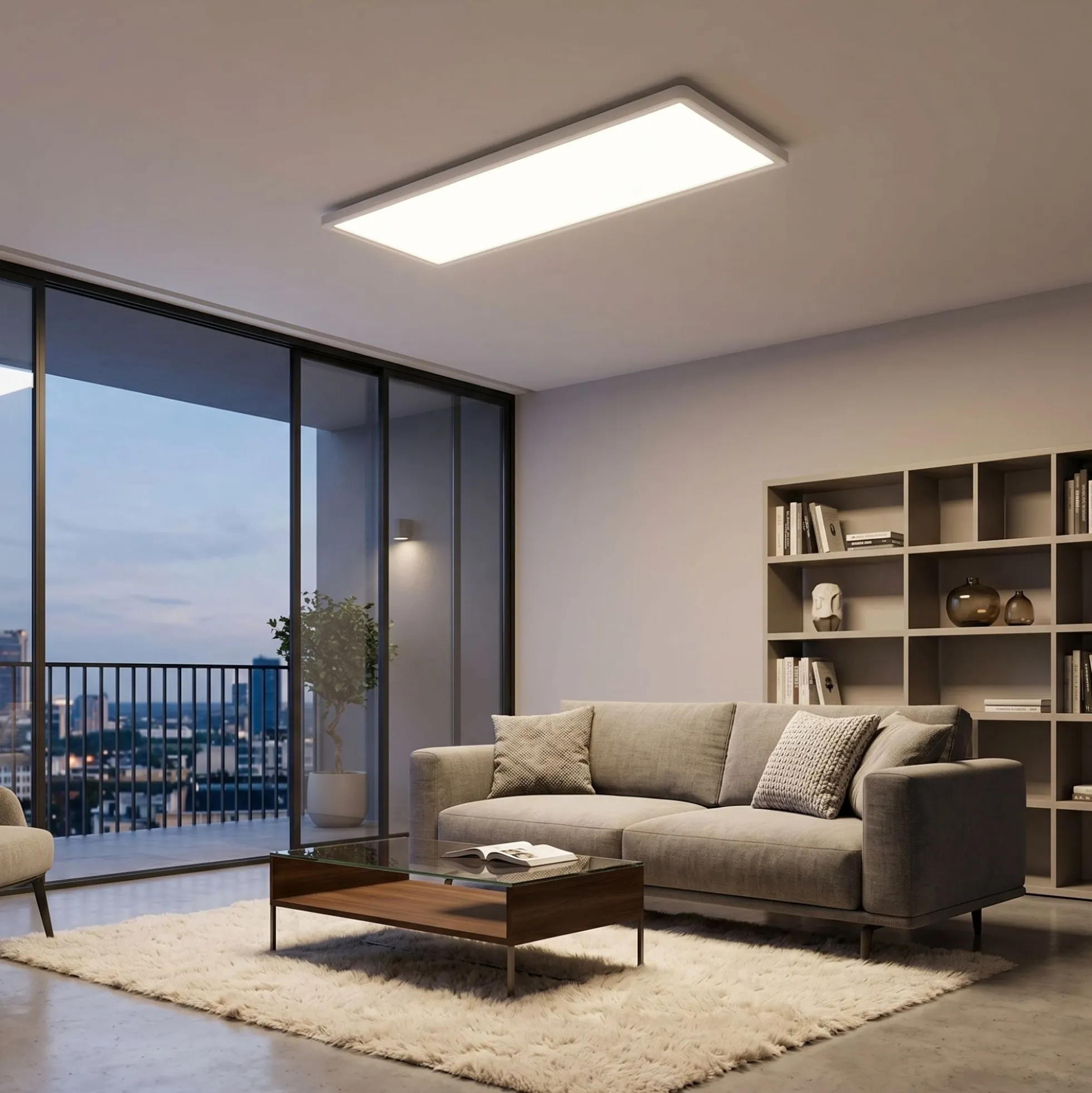 Panel LED Slim - 58x20 cm - CCT - 22W - IP40
