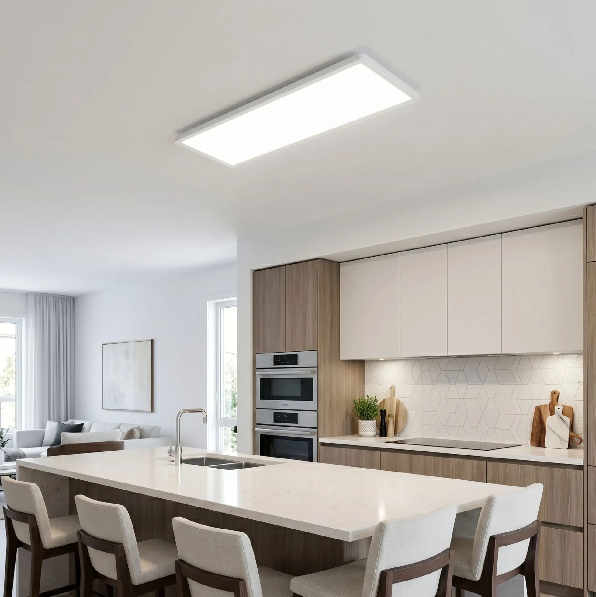 Panel LED Slim - 58x20 cm - CCT - 22W - IP40