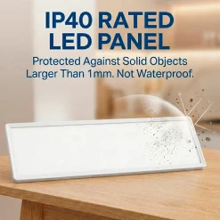 Panel LED Slim - 98x20 cm - CCT - 32W - IP40