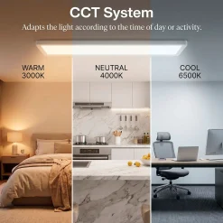Panel LED Slim - 98x20 cm - CCT - 32W - IP40