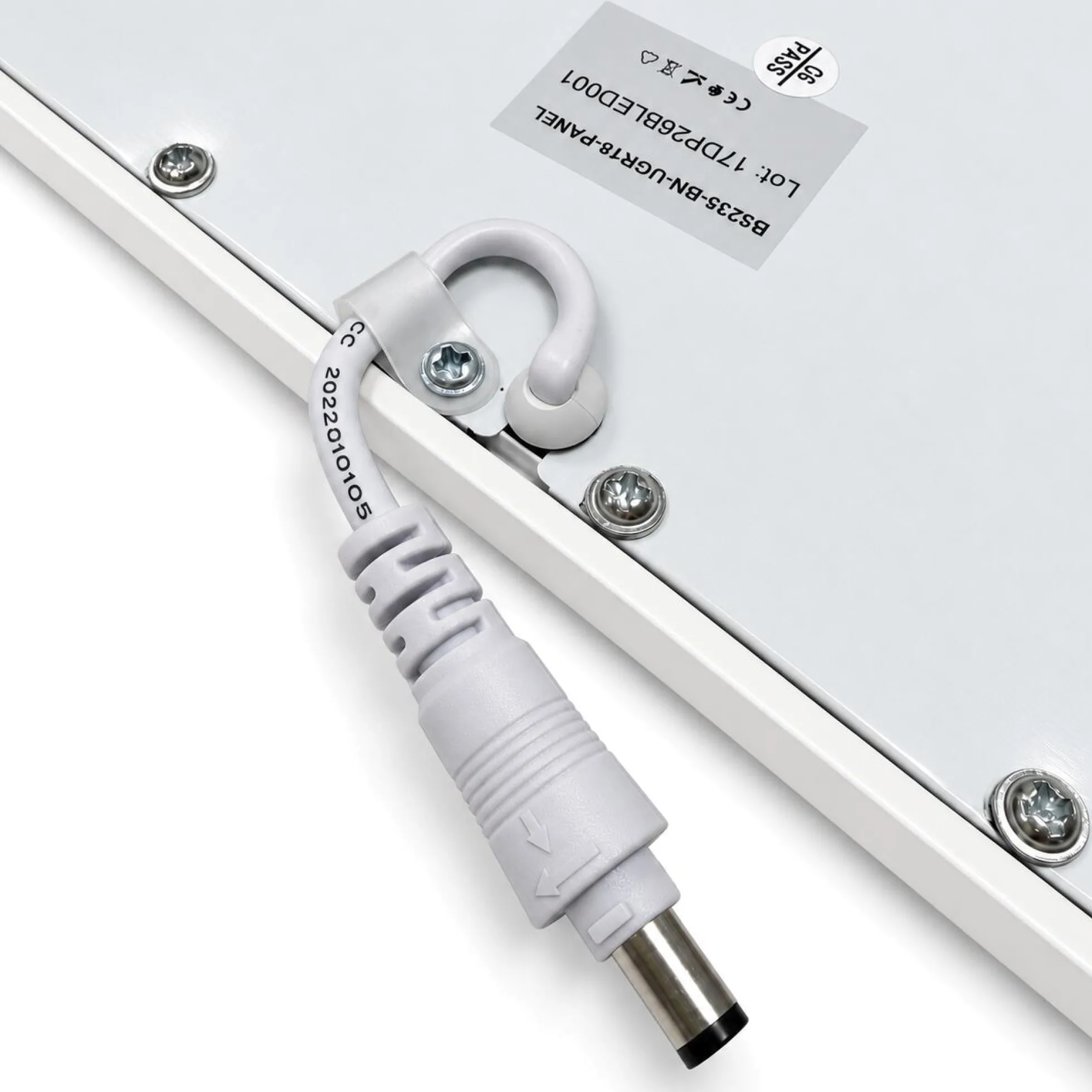 Panel LED slim 60x60cm - Driver PHILIPS - 44W - UGR18 - CRI 90 - IP40