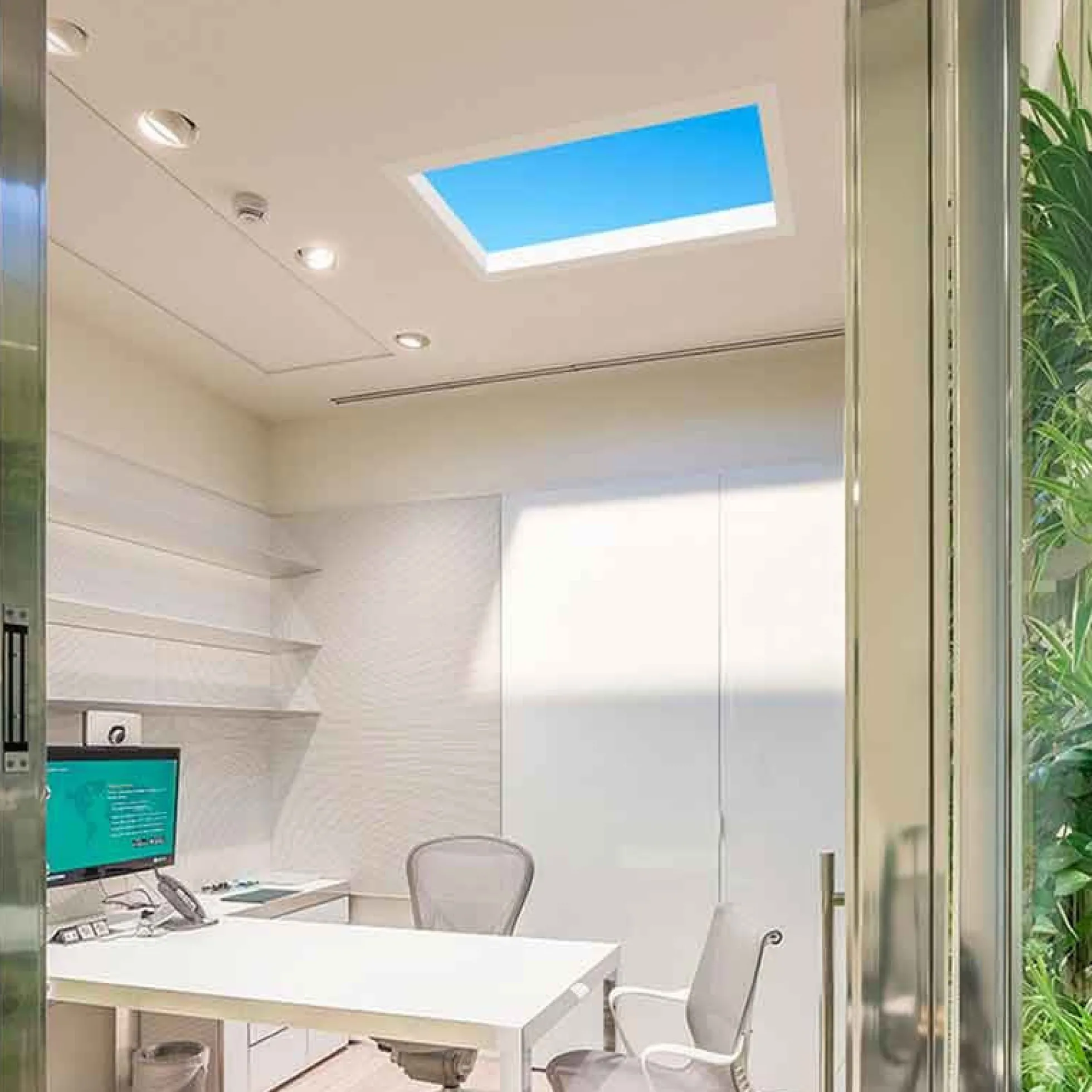 Panel LED "SMART Blue Skylight" - Efecto cielo - Daylight - 50W - 60x30cm