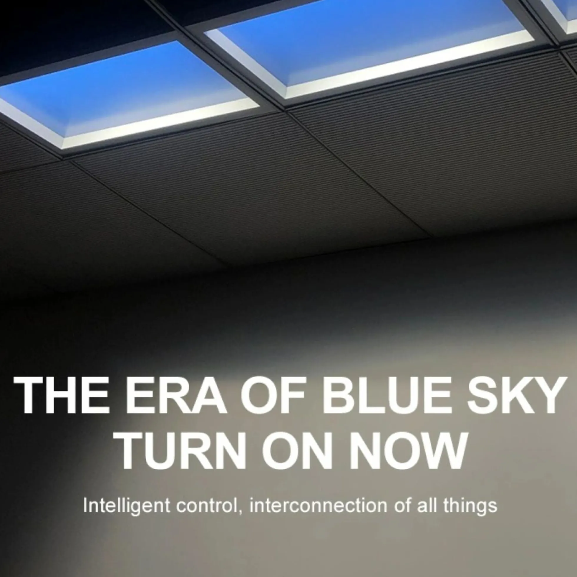 Panel LED "SMART Blue Skylight" - Efecto cielo - Daylight - 50W - 60x30cm