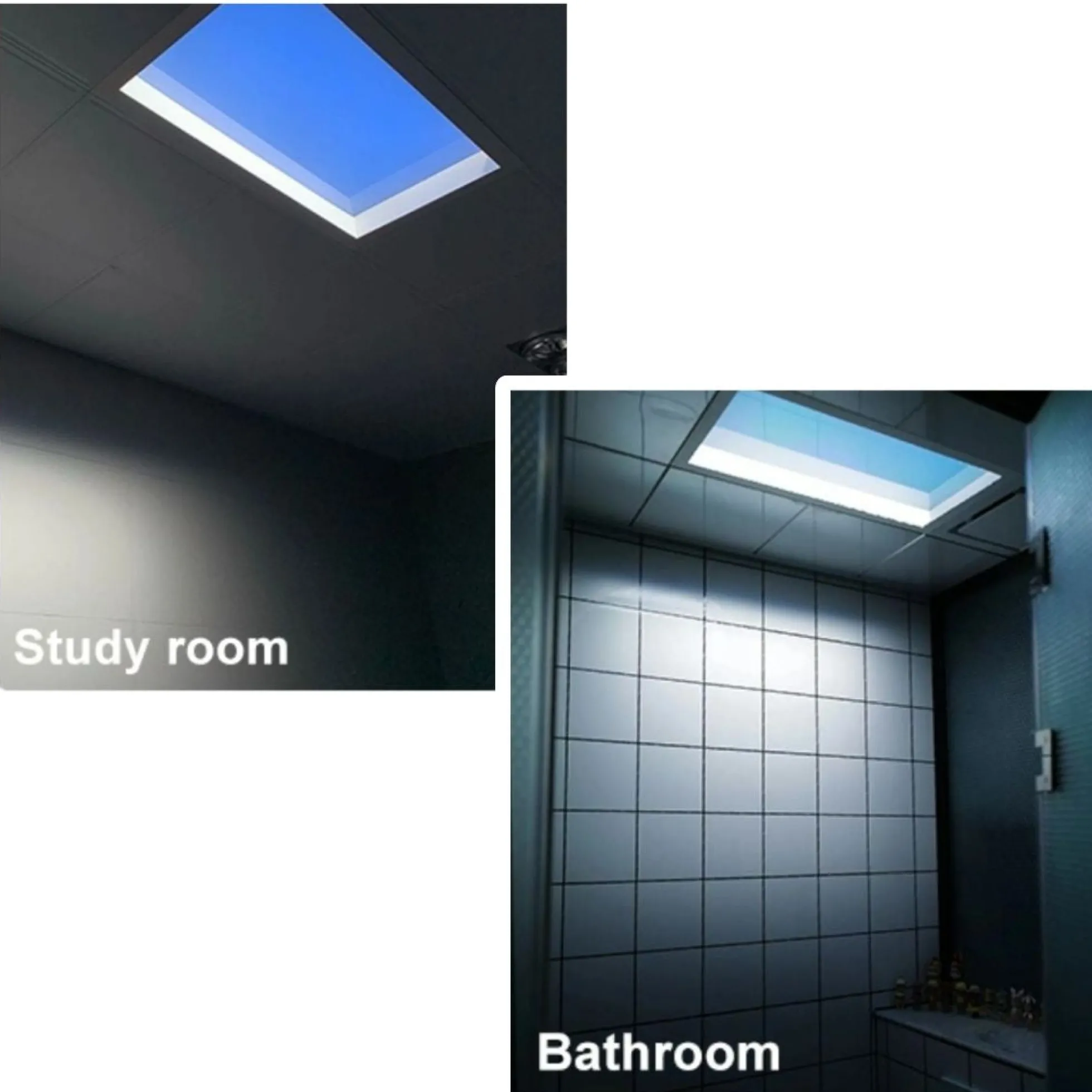 Panel LED "SMART Blue Skylight" - Efecto cielo - Daylight - 50W - 60x30cm