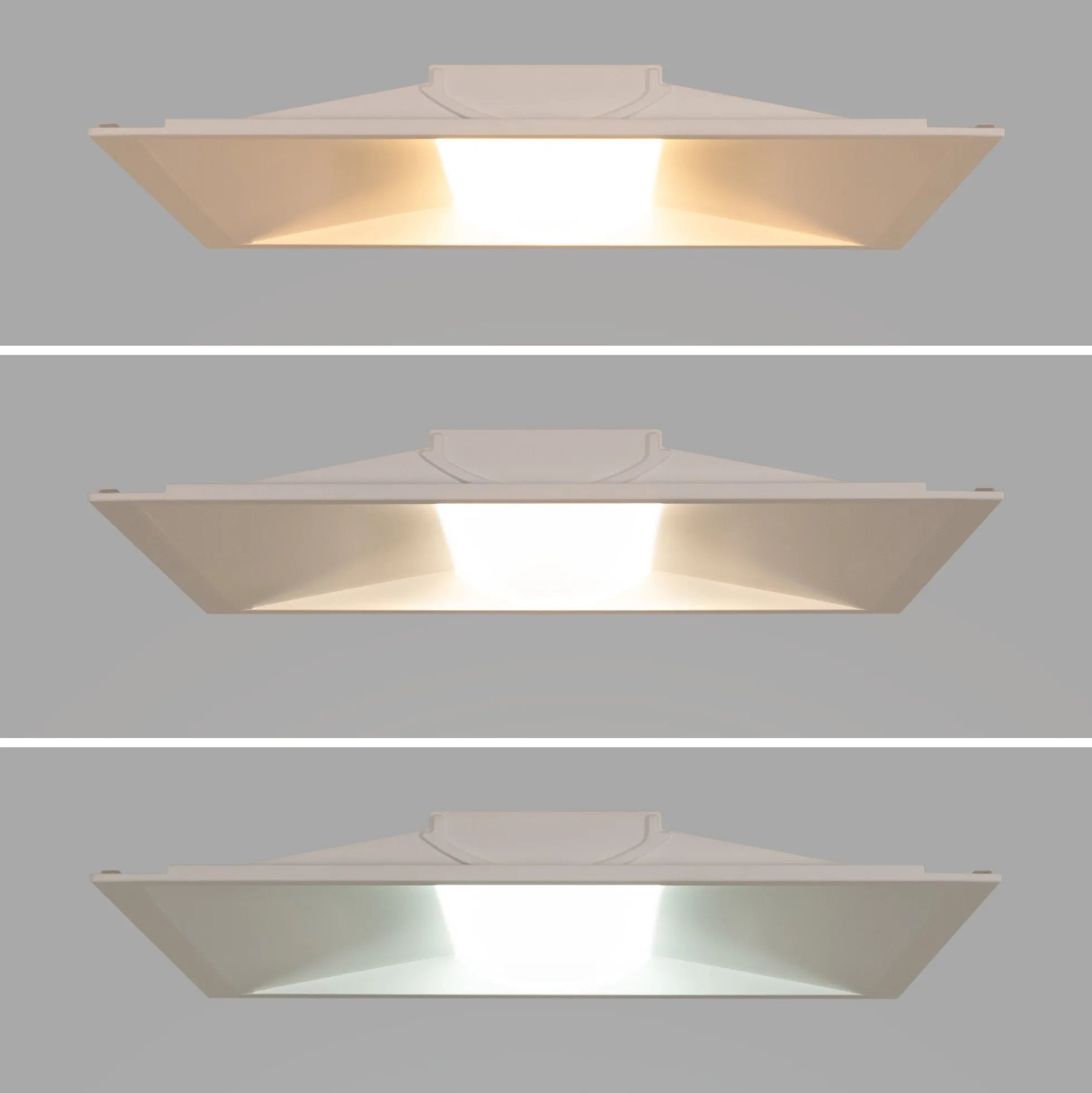 Panel LED Troffer empotrable 60x60cm - CCT - 40W - Chip OSRAM - Driver Philips - UGR18 - IP40