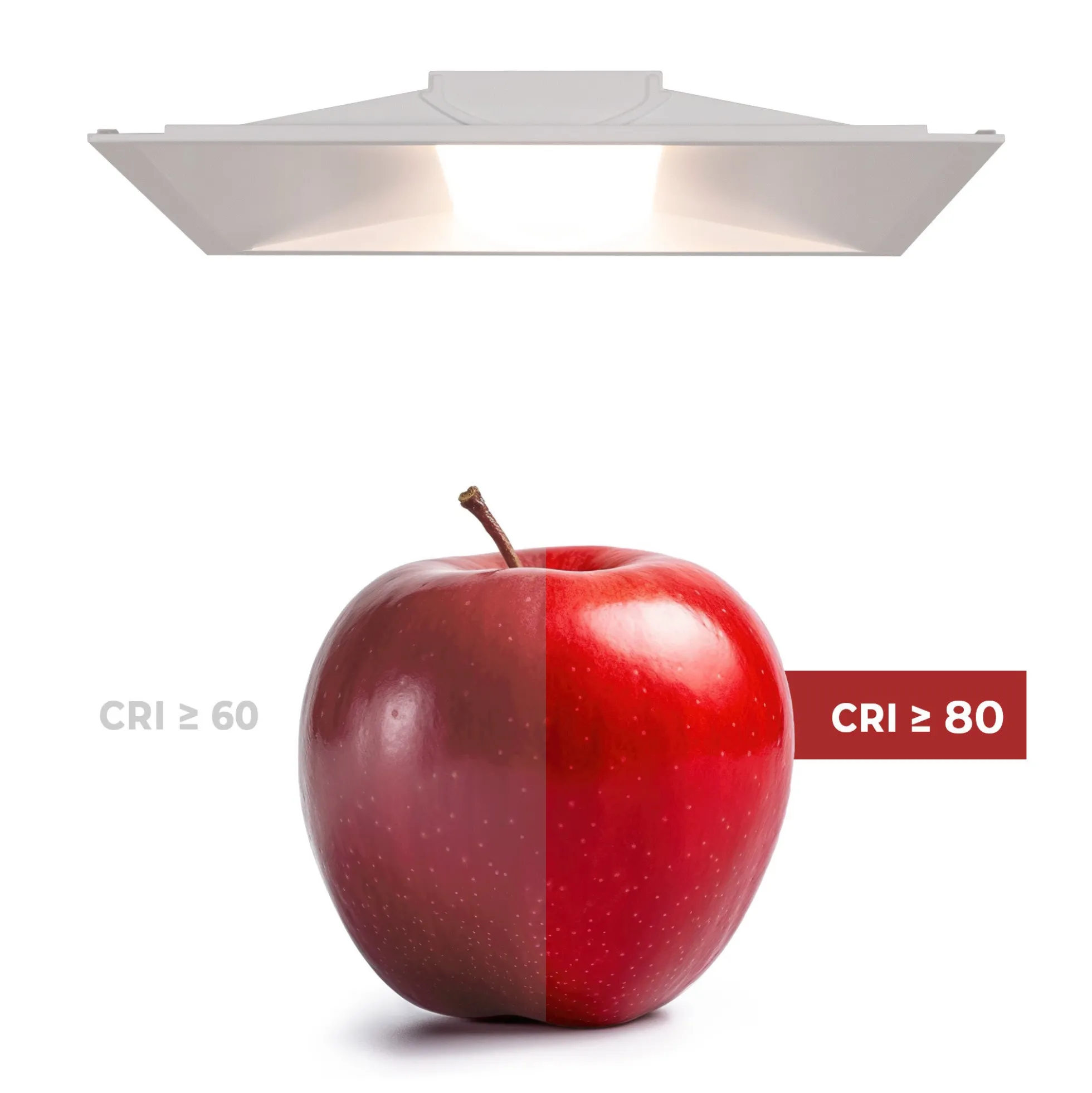 Panel LED Troffer empotrable 60x60cm - CCT - 40W - Chip OSRAM - Driver Philips - UGR18 - IP40