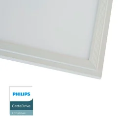 Panel LED 60X60cm con KIT de empotrar 44W UGR19 Driver Philips