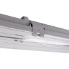 Pantalla estanca ECO CLIMATE - 2 tubos LED T8 - 150cm - Clips plásticos - IP65