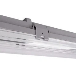 Pantalla estanca ECO CLIMATE - 2 tubos LED T8 - 150cm - Clips plásticos - IP65