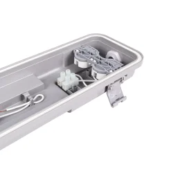 Pantalla estanca ECO CLIMATE - 2 tubos LED T8 - 150cm - Clips plásticos - IP65