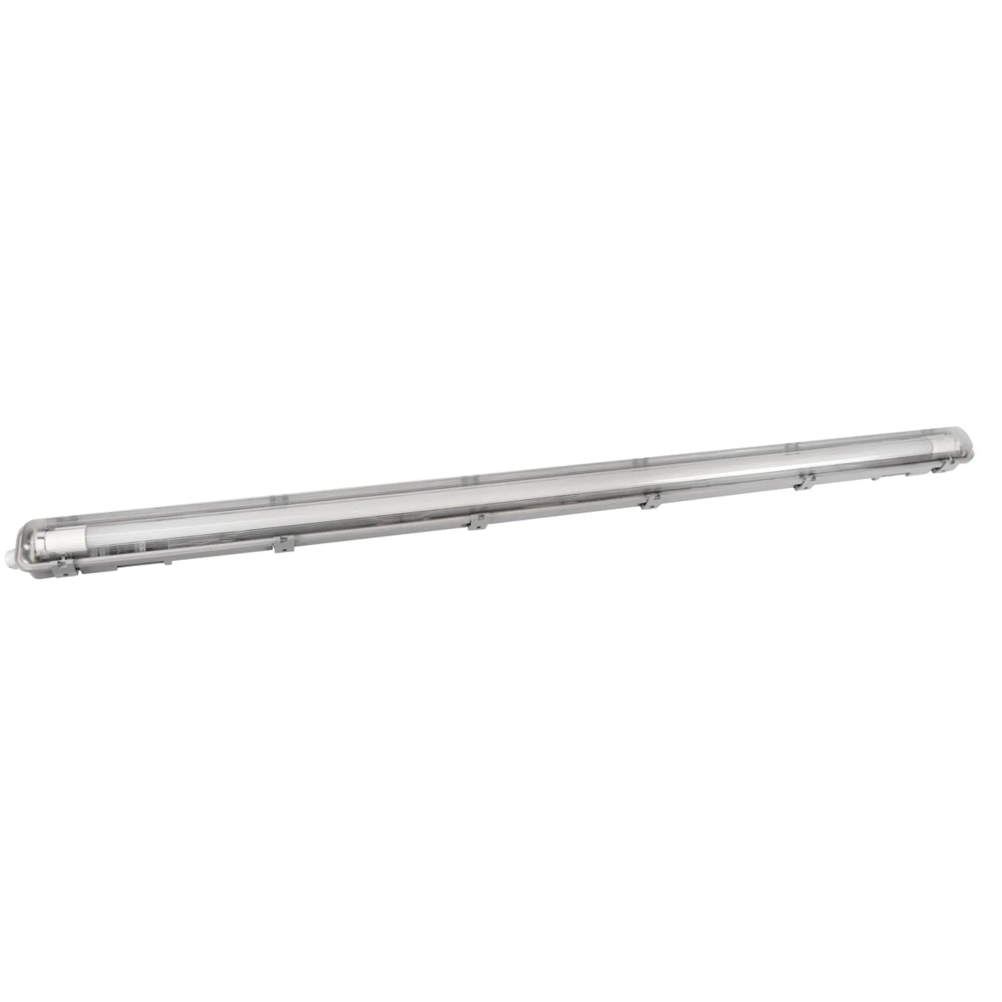 Pantalla estanca ECO CLIMATE - Tubo LED T8 - 150cm - Clips plásticos - IP65