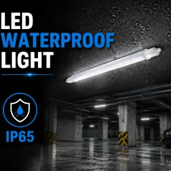Pantalla estanca LED compacta - 18W - 110 lm/W - 60cm - ENLAZABLE - IP65