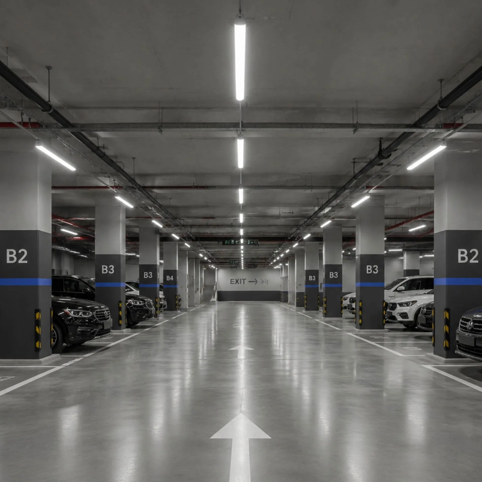 Pantalla estanca LED compacta - 36W - 110 lm/W - 120cm - ENLAZABLE - IP65