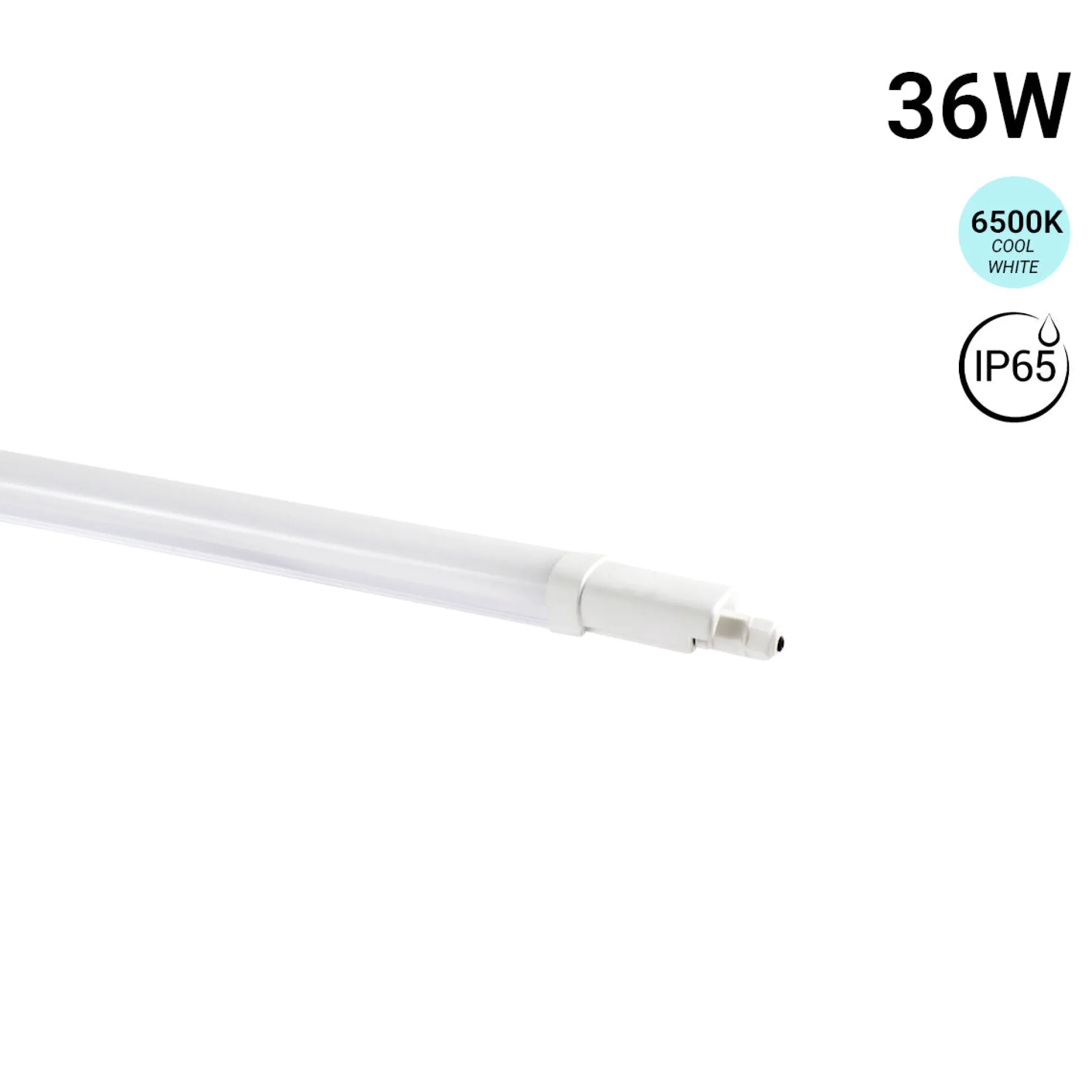 Pantalla estanca LED compacta - 36W - 110 lm/W - 120cm - ENLAZABLE - IP65
