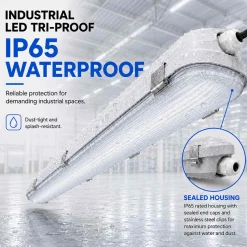 Pantalla estanca LED enlazable - CCT - 120cm - 30W - Driver STARSENSE - IP65