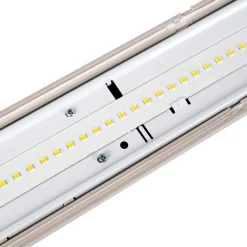 Pantalla estanca LED integrado enlazable 55W 150cm 7150Lm IP65