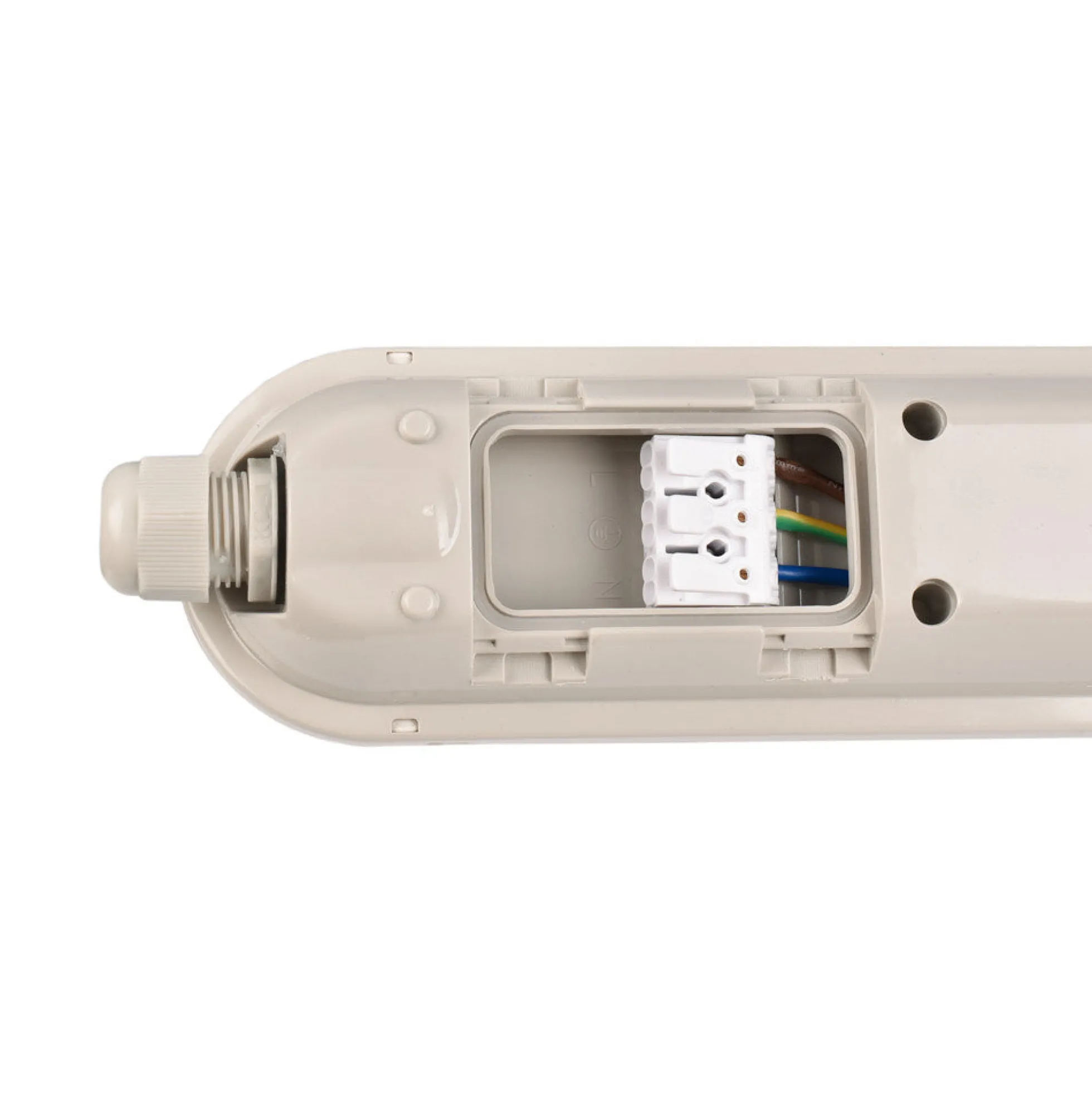 Pantalla estanca LED integrado enlazable 55W 150cm 7150Lm IP65