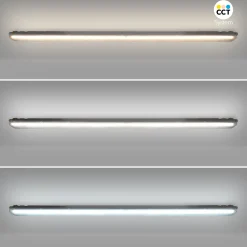 Pantalla estanca LED lineal enlazable Regulable DALI - CCT - 120cm - 40W - DALI - Driver LIFUD - IP65