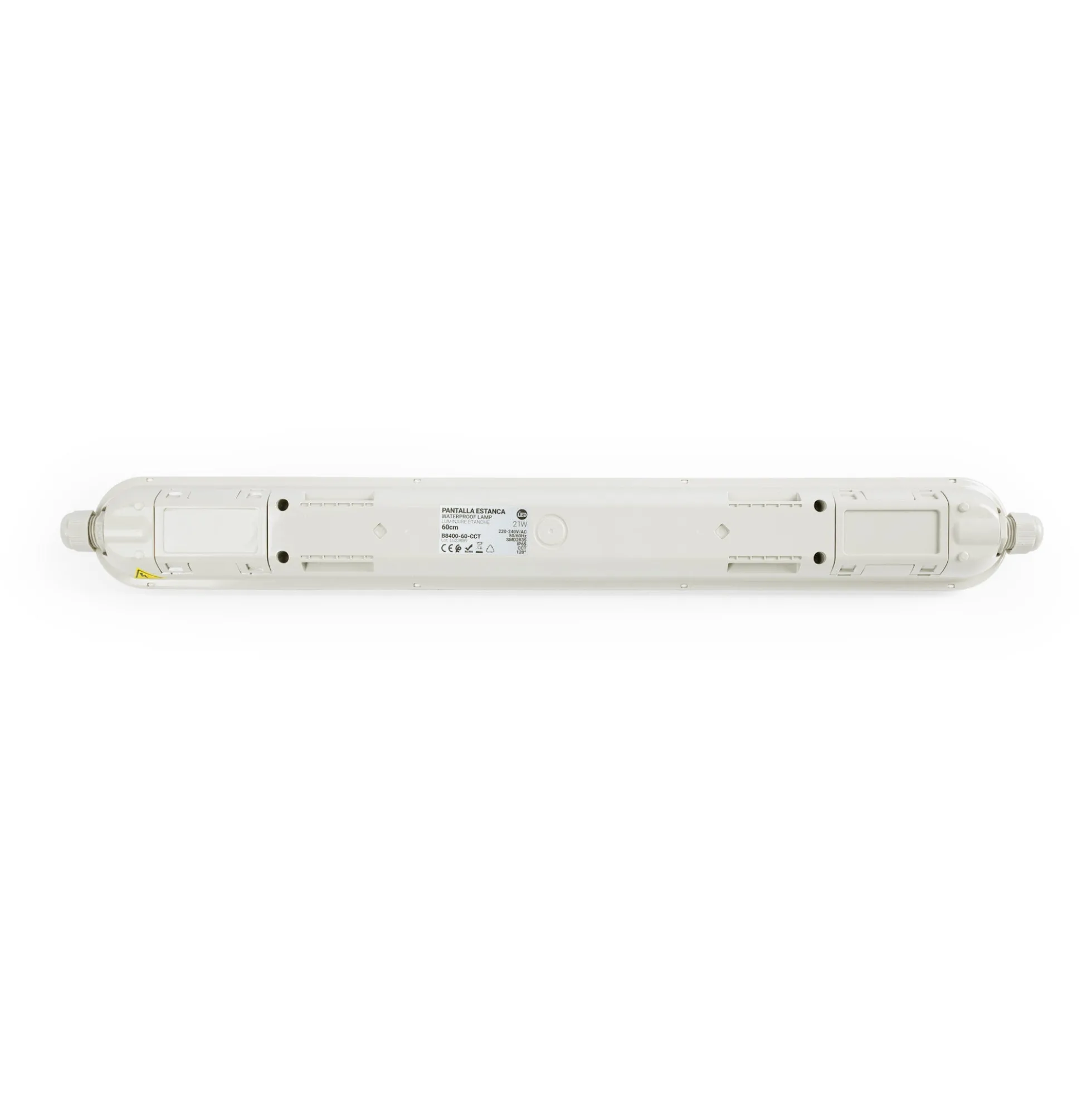 Pantalla estanca LED lineal enlazable CCT - 60cm - 21W - IP65