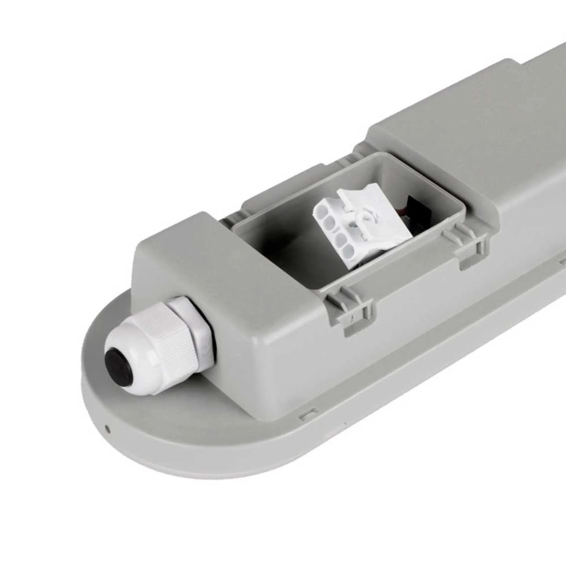Pantalla estanca LED lineal enlazable 9W - 60cm - IP65 - 4000K