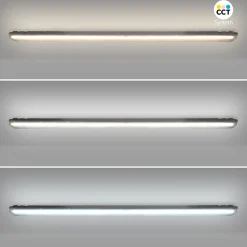 Pantalla estanca LED / Luz de emergencia - CCT - 120cm - Conectable - 40W - IP65