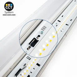 Pantalla estanca LED / Luz de emergencia - CCT - 120cm - Conectable - 40W - IP65
