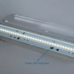 Pantalla estanca LED / Luz de emergencia - CCT - 150cm - Conectable 55W - IP65