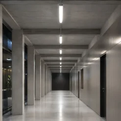 Pantalla estanca para 1 tubo LED - 60cm - IP65