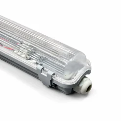 Pantalla estanca para 1 tubo LED - 60cm - IP65