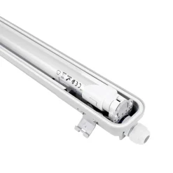 Pantalla estanca para tubo LED 120cm - IP65