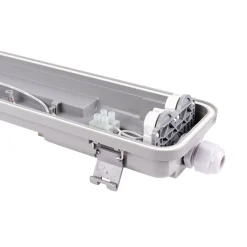 Pantalla estanca para 2 tubos LED 120cm - IP65