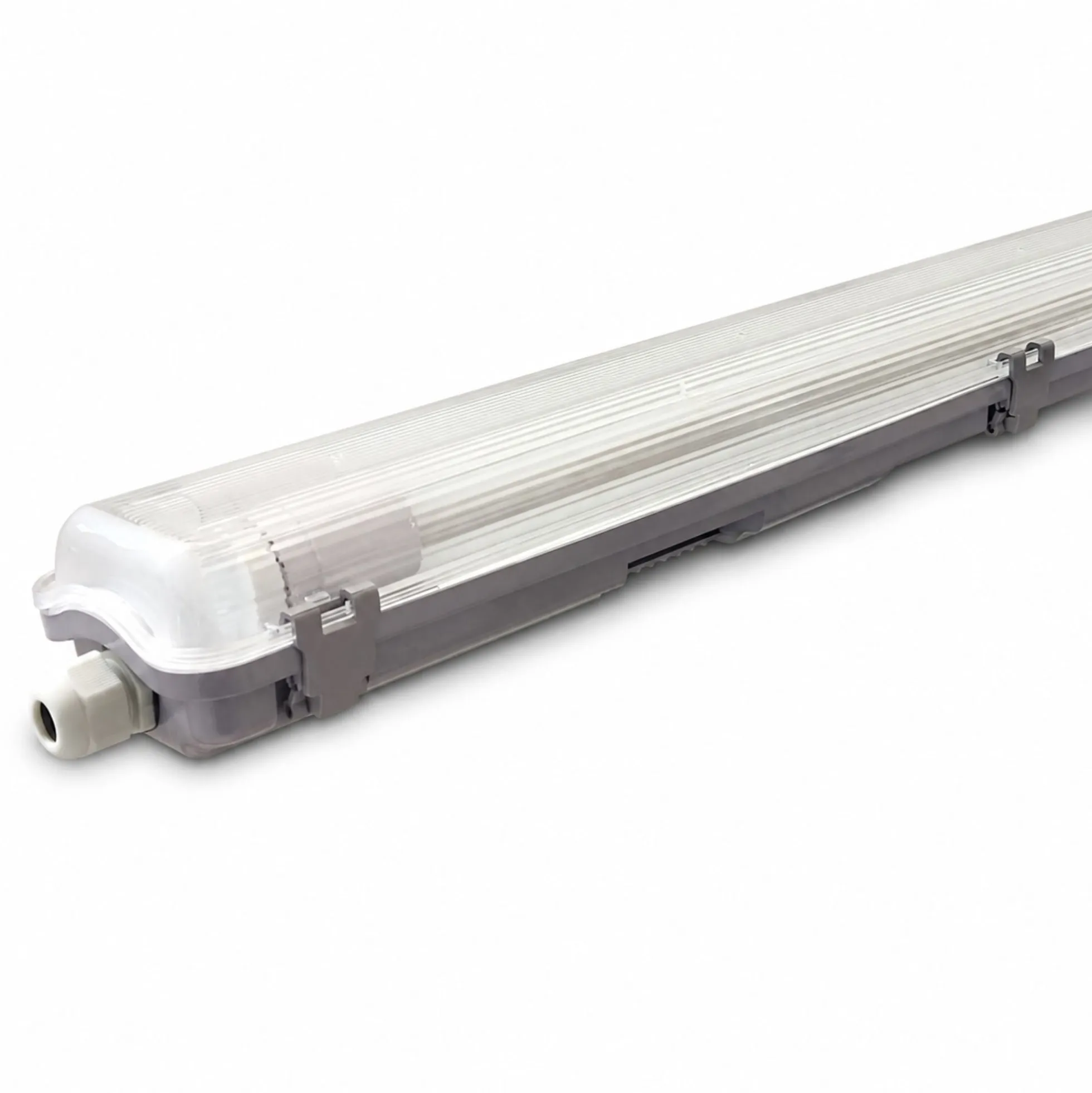 Pantalla estanca para 2 tubos LED - 60cm - IP65