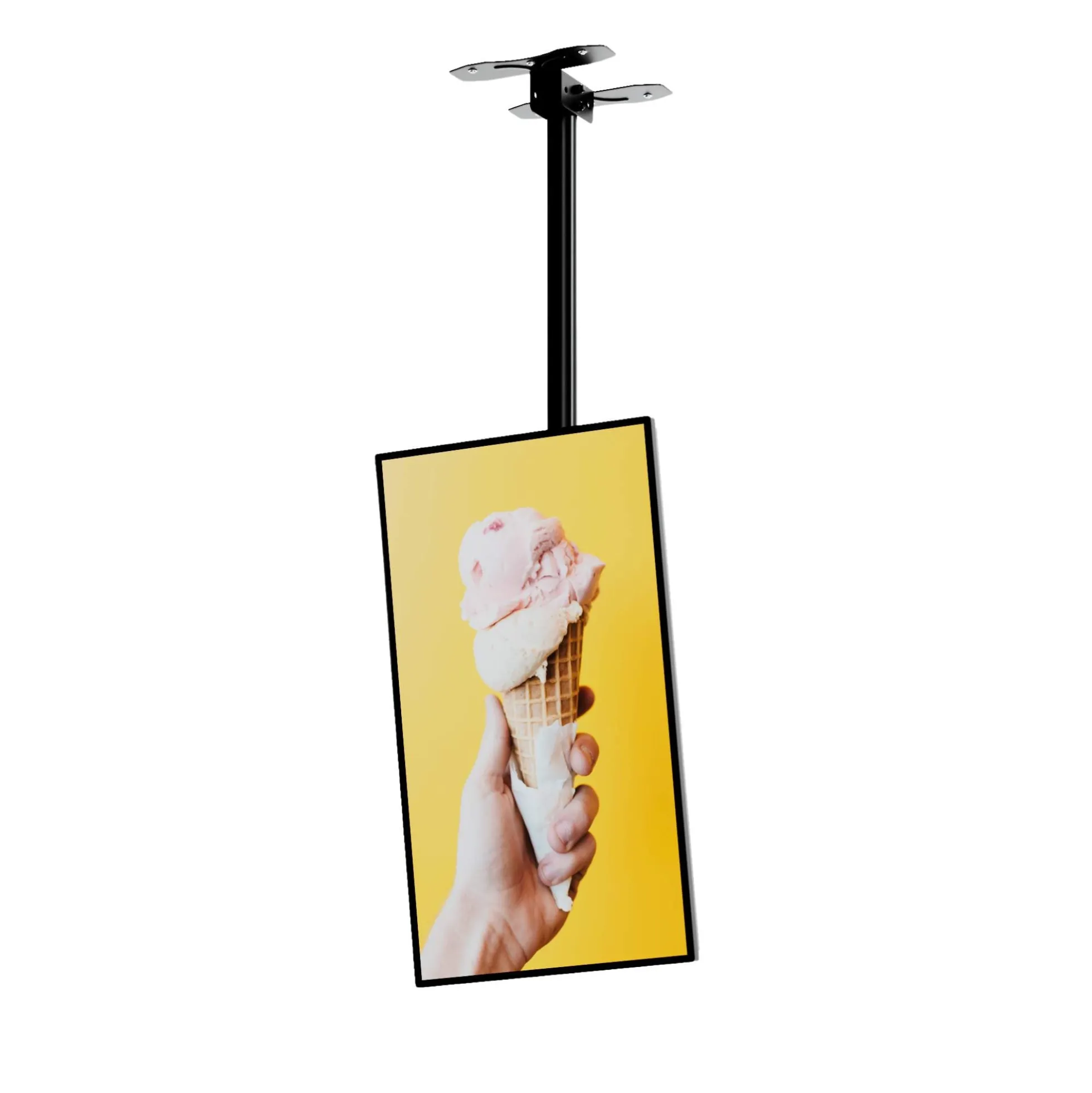Pantalla LCD 32" - 500 nits - FULL HD – Menús y Señalización Digital - Soporte de techo