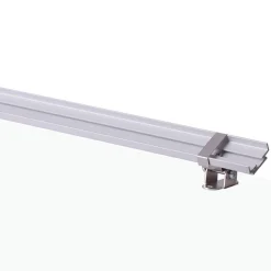 Perfil de aluminio basculante para bañador LED flexible - 1 metro