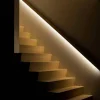 Perfil de aluminio blanco para tira LED 23x15mm (2 metros)