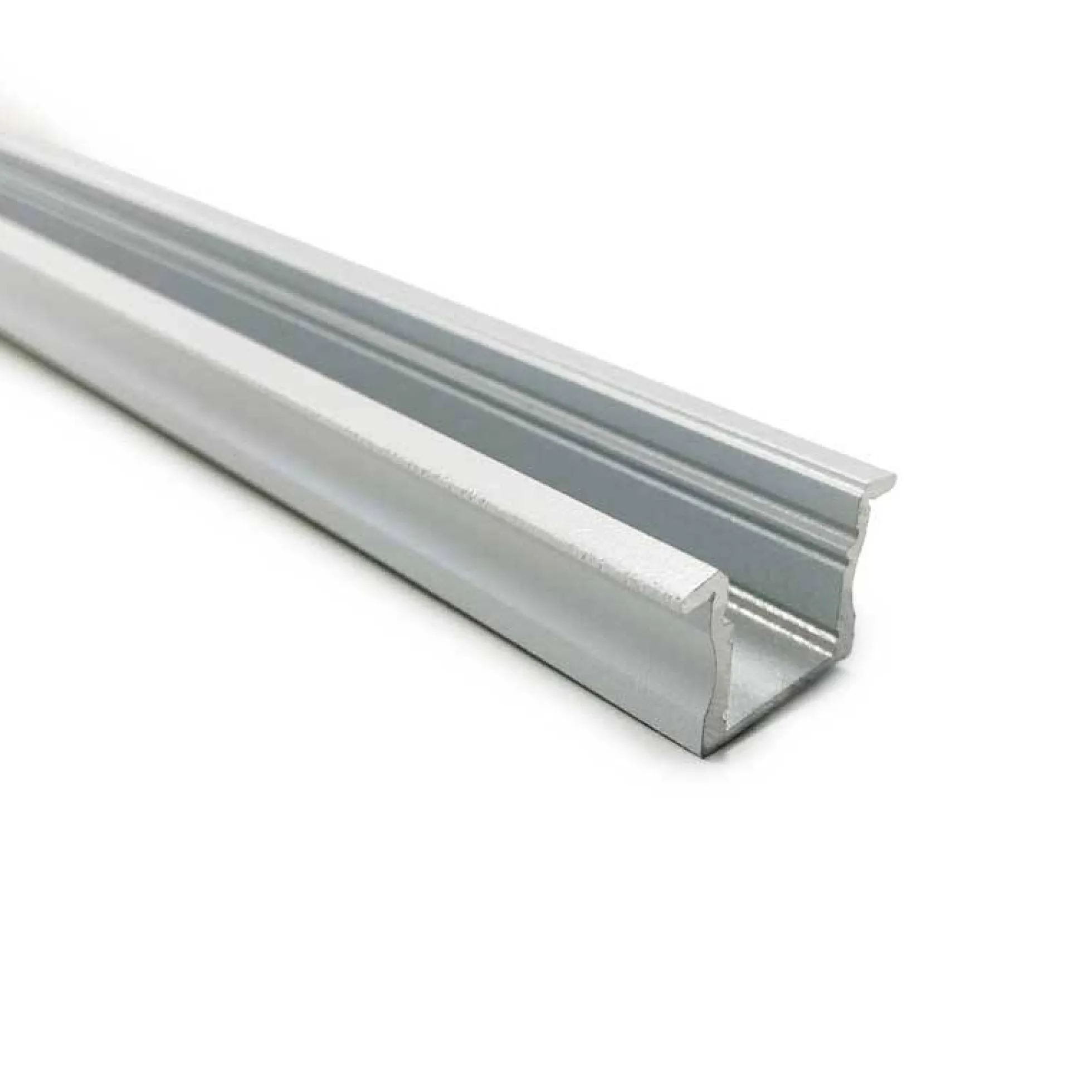 Perfil de aluminio blanco para tira LED 23x15mm (2 metros)