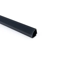 Perfil de aluminio de superficie para esquinas - Con difusor - Kit completo - 20x20mm - Tira LED hasta 10mm - 2 metros