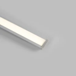 Perfil de aluminio empotrable para tira LED ≤ 15mm - 18.5x12mm - 2 metros