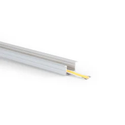 Perfil de aluminio empotrable para tira LED ≤ 15mm - 18.5x12mm - 2 metros