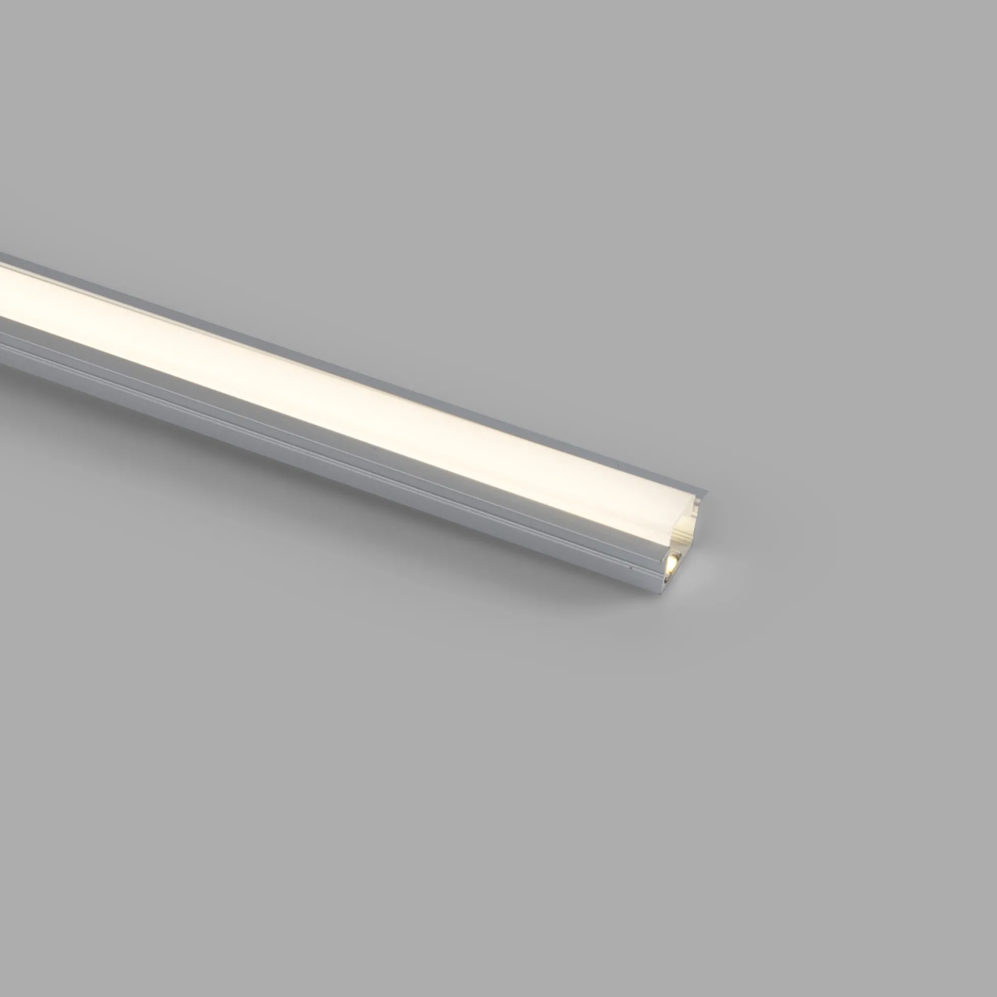 Perfil de aluminio empotrable para tira LED ≤ 15mm - 18.5x12mm - 2 metros