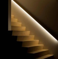 Perfil de aluminio empotrable para tira LED - 13x12mm - Tiras LED ≤5mm - 2 metros
