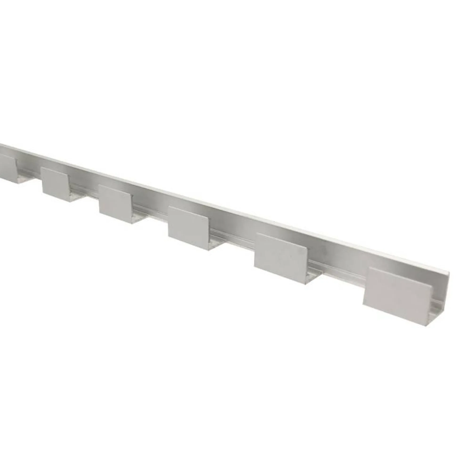 Perfil de aluminio flexible 16x10mm para fundas de silicona - 2 metros