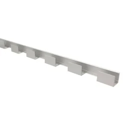 Perfil de aluminio flexible 16x10mm para fundas de silicona - 2 metros